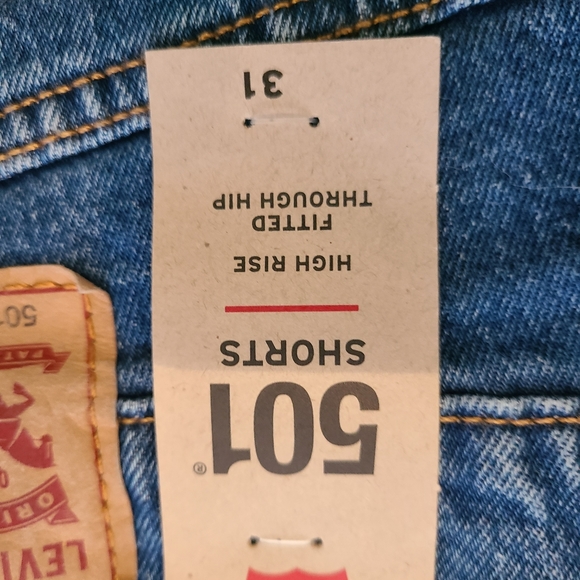 Levi's 501 Shorts NWT - Picture 3 of 8